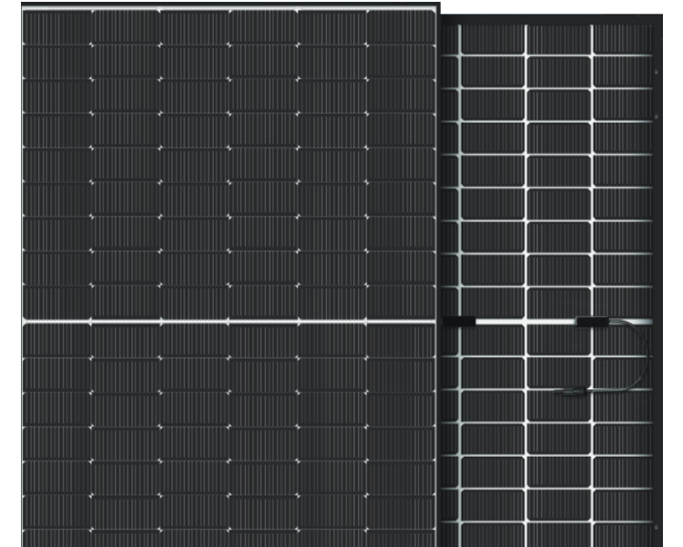 PV-Modul Blackframe